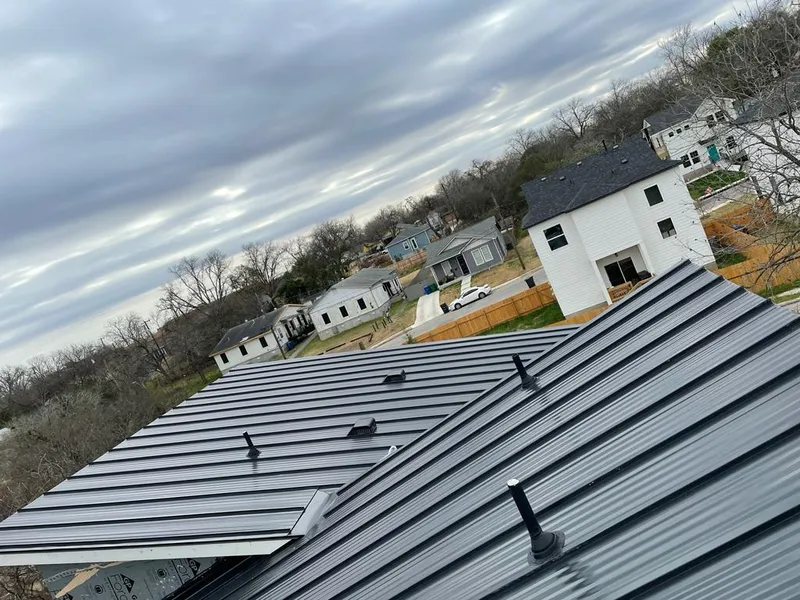 Standing seam metal roof panels with vents for Skylight Repair in Steelton